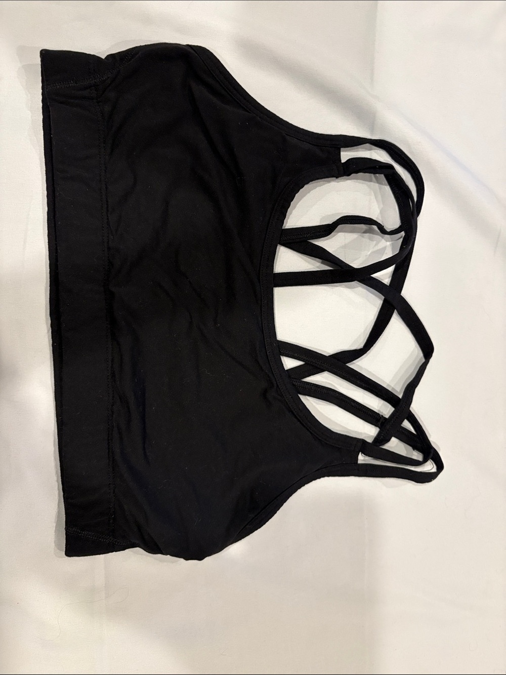 GAP Black Strappy Sports Bralette